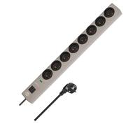 Brennenstuhl Bloc multiprise Hugo 8 Prises Interrupteur - 2m H05VV-F