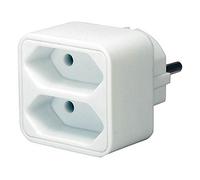 Brennenstuhl, Bloc multprise + prise multiple, Adaptateur de prise de courant (CEE 7/16, CEE 7/3, 2x)