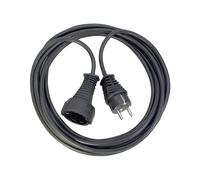 Brennenstuhl BN-EXT01 - Rallonge 10m Noir - Connecteur Mâle vers Femelle - Référence 1165460 - Code SH 84733080