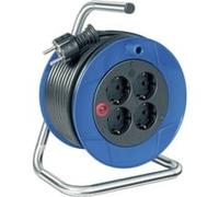 BRENNENSTUHL 1079180004 - Enrollacables compacto negro IP20 H05VV-F3G1,5 con cable de 15 m