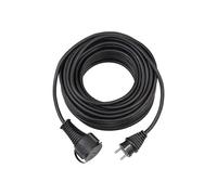 brennenstuhl Bremaxx AT-N05V3V3-F 3G1,5 - Rallonge de câble d'alimentation - CEE 7/4 (F) pour power CEE 7/7 (M) - CA 300/500 V - 10 m - noir - Autriche