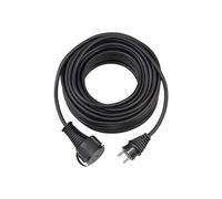 brennenstuhl Bremaxx AT-N05V3V3-F 3G1,5 - Rallonge de câble d'alimentation - CEE 7/4 (F) pour power CEE 7/7 (M) - CA 300/500 V - 15 m - noir - Autriche