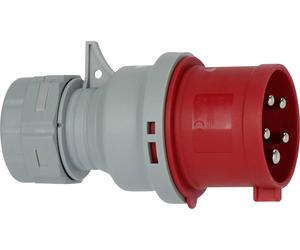 Brennenstuhl Brennenstuhl 1081050020, Grau, Rot, 5P, Kunststoff, IP44, 400 V, 32 A 1081050020 Mâle CEE 32 A 5 pôles 400 V 1 pc(s)