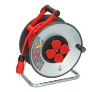 Brennenstuhl Professional SC 3210 SteelCore Enrouleur De Câble H07BQ-F 3G2,5 - IP44 - 33m - Rouge