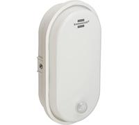 Brennenstuhl LED ovale 15W avec détecteur de mouvement IP54 4000K 1680 lm intérieur/extérieur