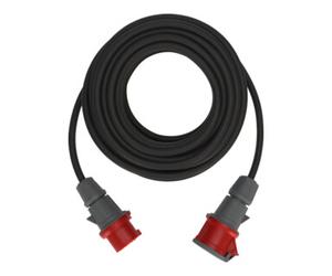 Brennenstuhl CEE cordon prolongateur IP44 25m noir H07RN-F 5G2,5 pentapolaire Quantité:1