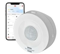 Brennenstuhl Détecteur de mouvement BM CZ 01 Zigbee Connect – Intelligent, alarme et lumière, blanc