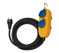 Brennenstuhl Cordon prolongateur pour chantier IP54 avec Powerblock 10m noir H07RN-F 3G1,5 Quantité:1