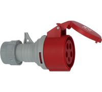 Brennenstuhl Coupleur CEE 400 V/16 A (pour une utilisation en extérieur IP44, technologie de raccordement vissable, 5 broches)