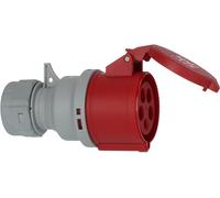 Brennenstuhl Coupleur CEE 400 V/32 A (pour une utilisation en extérieur IP44, technologie de raccordement vissable, 5 broches, fabriqué en Allemagne)