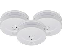 Brennenstuhl Détecteur de fumée RM C 9010 – jeu de 3, piles remplaçables, conforme EN 14604