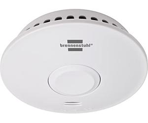 Brennenstuhl Détecteur de fumée RM L 3101 connectable par Radio (connecter jusqu'à 40 détecteurs sans Fil, matériel de Fixation, testé Selon DIN en 14604)
