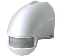 Brennenstuhl Détecteur de mouvements Infrarouge PIR 180 / Capteur de mouvements (IP44, Secteur de Capture 180°, portée 12m, durée de Fonctionnement réglable) - Coloris Blanc