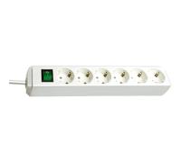 Brennenstuhl Multiprise 1159520400 6 prises CA 3 m Blanc