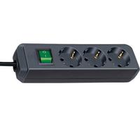 EL 3-FACH MS5-SW - Bloc multiprise, Interrupteur de sécurité, 3xF (CEE 7/4), 5 m, F