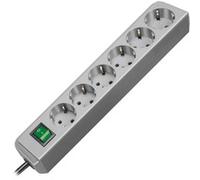 Brennenstuhl Eco multiprise 1,5 m 6 sortie(s) CA Gris