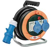 Brennenstuhl Enrouleur de Câble 10 M Série Garant St Cee 2 Compact Avec Prise Et 2 Prises Cee 3 Pôles 230 V/16 a Ip44