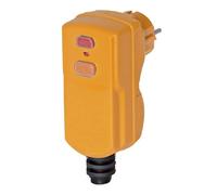 Brennenstuhl Fiche jaune protection différentielle 10 mA IP55 pour câble 3G1,5 et 3G2,5