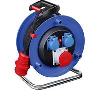 Brennenstuhl Garant CEE 1 cable reel for site & industry H07RN-F 5G2,5 - Rouleau de rallonge - entrée, entrée alimentation - prises de sortie : 3 (alimentation) - 30,0m - noir (4000873367)