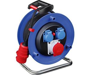 Brennenstuhl Garant CEE 1 cable reel for site & industry H07RN-F 5G2,5 - Rouleau de rallonge - entrée, entrée alimentation - prises de sortie : 3 (alimentation) - 30,0m - noir (4000873367)