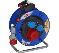 Brennenstuhl Garant CEE 5, IP44, enrouleur de câble industriel/de chantier, 15 m, 1 pièce.
