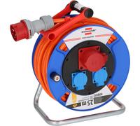 Brennenstuhl Garant CEE 5, IP44, enrouleur de câble pour l'industrie et les chantiers, bobine de 25 m, 1 pièce.