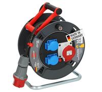 Brennenstuhl Garant Enrouleur de câble CEE 1 V2 IP44 (Enrouleur de câble CEE avec câble de 30 m en Noir, fabriqué en Allemagne, Utilisation extérieure permanente IP44)