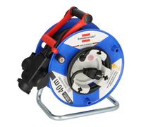 Brennenstuhl Garant G Enrouleur de câble, IP44, 38 + 2 m, avec triple raccord en caoutchouc (câble RN de 40 m, boîte de distribution avec dispositif de suspension, fabriqué en Allemagne)