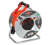 Brennenstuhl Garant S V2, câble d'alimentation extérieur de 40 mètres, boîtier étanche IP44, en tôle d'acier