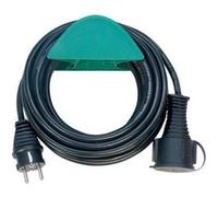 brennenstuhl H05RR-F 3G1,5 - Rallonge de câble d'alimentation - power CEE 7/7 (M) pour CEE 7/4/CEE 7/7 (F) - 10 m - noir Noir G