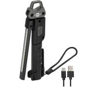 Lampe torche LED HL 400 AC rechargeable, 400 lm façade + 120 lm spot + 200 lm arrière - BRENNENSTUHL - 1173730002