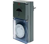 Brennenstuhl minuterie journalière MZ 44 IP44 pour extérieur anthracite