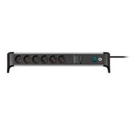 Brennenstuhl Multiprise Alu-Office-Line 6 prises, pour bureau