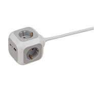 Brennenstuhl, Multiprise, Bloc multiprises 4 prises + USB PD 20 W C, 1,4 m (4x, CEE 7/4, 1.40 m)