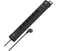 Brennenstuhl Multiprise Premium-Line 1951160613, 6 prises, parasurtenseur, 2 USB PD65W+A18W, 3 m, noir