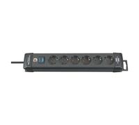 Brennenstuhl, Multiprise, Premium-Line (6x, CEE 7/3, 3 m)