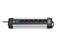 Brennenstuhl Premium Alu-Line Bloc Multiprise 3m avec Interrupteur