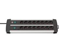BRENNENSTUHL Premium Duo-Alu-Line 16 positions noir