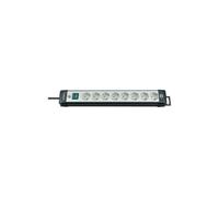 Brennenstuhl Premium-Line 8 prises noir/ gris clair 3 m H05VV-F 3G1,5