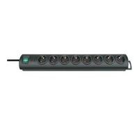 Brennenstuhl Barre multiprise Primera-Line 8 sorties CA 2 m Noir