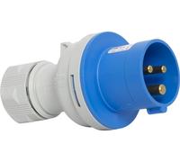 Brennenstuhl Prise électrique avec contact de terre CEE à 3 pôles pour usage extérieur, prise CEE 230 V/16 A, connexion vissable, utilisation en plein air, camping, camping-car, chantiers navals,