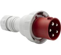 Brennenstuhl Prise électrique industrielle CEE à 5 pôles pour usage extérieur, prise électrique mâle CEE 400 V/63 A, connexion vissable, utilisation en plein air, chantiers, industrie, camping, IP67,