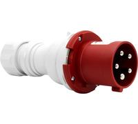 Brennenstuhl Prise électrique industrielle CEE à 5 pôles pour usage extérieur, prise électrique mâle CEE 400 V/63 A, connexion vissable, utilisation en plein air, chantiers, industrie, camping, IP44,