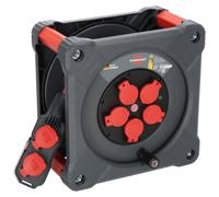 Brennenstuhl Professional Dévidoir de câble de chantier avec Powerblock KC 3200 5 IP44, 33+5m H07RN-F 3G2,5