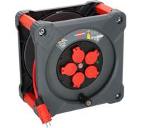 Brennenstuhl Professional Dévidoir de câble de chantier KA 5110 5 IP44, 50m H07BQ-F 3G1,5