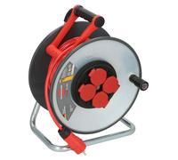Brennenstuhl Professional SteelCore Dévidoir de câble SC 3110 IP44, 33m H07BQ-F 3G1,5