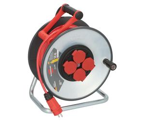 Brennenstuhl Professional SteelCore Dévidoir de câble SC 5110 IP44, 50m H07BQ-F 3G1,5