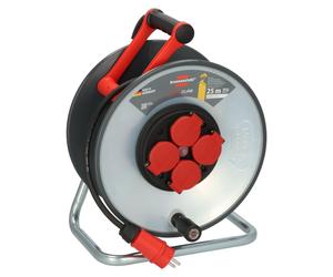Brennenstuhl professionalLINE SteelCore Dévidoir de câble SC 2100 IP44, 25m H07RN-F 3G1,5 - 9191250110