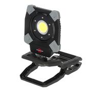 Brennenstuhl Projecteur de chantier professionnel LED hybride CL 5050 MBAH (projecteur de travail LED 50 W, 6800 lm, IP65, technologie hybride : câble RN de 5 m et batterie, commande Bluetooth, conçu