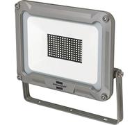 Brennenstuhl Projecteur LED JARO 100W (8850 Lumen, Utilisation en intérieur et en extérieur, étanche IP65, Support Orientable), Argent 1171250031